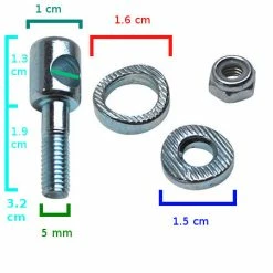 Brandless Boulon Guillotine Pour Porte Patin Vélo -Frein de vélo Soldes boulon guillotine pour porte patin velo full 4