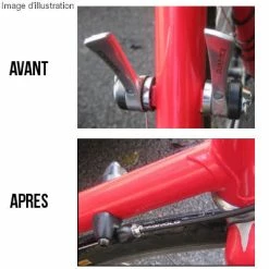 Brandless Butée De Câble De Dérailleur à Visser Sur Le Cadre - La Paire -Frein de vélo Soldes butee de cable de derailleur a visser sur le cadre la paire full 3