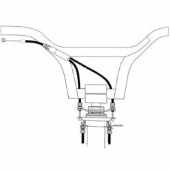 Oxford Câbles De Frein Vélo BMX Rotors Kit Darxide -Frein de vélo Soldes cables de frein velo bmx rotors kit darxide full 3