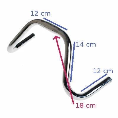 Cintre Moustache Vélo De Piste Vintage Escobar BLB 6 Cintre Moustache Vélo De Piste Vintage Escobar BLB – Image 4