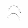 Brakco Coudes Passe-câble Pour Frein V-Brake Acier Inoxydable - Paire -Frein de vélo Soldes coudes passe cable pour frein v brake acier inoxydable paire full