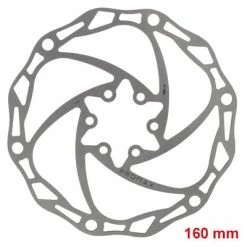 Brakco Disque De Frein Pour Vélo En Acier 160/180/203 Mm -Frein de vélo Soldes disque de frein 160 mm full