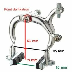 Newton Etrier De Frein Caliper Avant Ou Arrière Pour Jante Vélo 650B -Frein de vélo Soldes etrier de frein caliper avant ou arriere pour jante velo 650b full 3