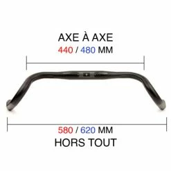 Ergotec-Humpert Cintre Vélo Gravel Ergotec 31,8 Mm Noir -Frein de vélo Soldes gravel