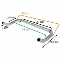 Messingschlager Guidon Vélo Corne De Vache -Frein de vélo Soldes guidon velo corne de vache full 3