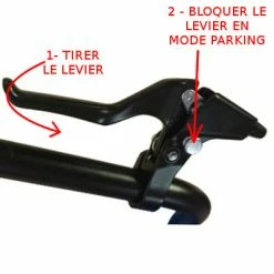 Brandless Levier De Frein Vélo Avec Système De Blocage Parking -Frein de vélo Soldes levier de frein velo avec systeme de blocage parking full 6