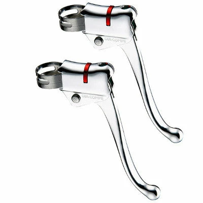 Leviers De Frein Vintage De Vélo DC135 Dia-Compe Couleur Argent 3 Leviers De Frein Vintage De Vélo DC135 Dia-Compe Couleur Argent
