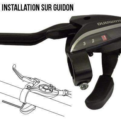 Manette Frein Et Dérailleur Vélo 8 Vitesses Shimano 7 Manette Frein Et Dérailleur Vélo 8 Vitesses Shimano – Image 5