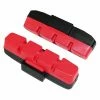 Patins De Freins Hydrauliques Magura HS11/HS33 Revêtement Rouge -Frein de vélo Soldes patins de freins hydrauliques magura hs11 hs33 revetement rouge full