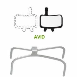Brakco Plaquettes Organiques Pour Frein à Disque Vélo AVID Juicy -Frein de vélo Soldes plaquettes organiques pour frein a disque velo avid juicy full 5