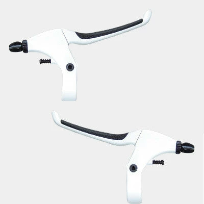 Point Poignée De Frein De Vélo Confort Blanche 6 Point Poignée De Frein De Vélo Confort Blanche – Image 4