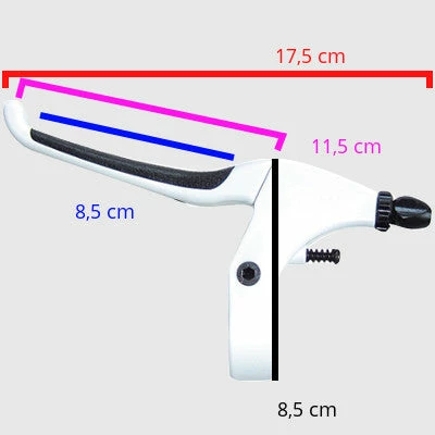 Point Poignée De Frein De Vélo Confort Blanche 8 Point Poignée De Frein De Vélo Confort Blanche – Image 6
