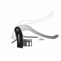 TEKTRO Poignée De Frein De Vélo Triathlon Cantilever Caliper -Frein de vélo Soldes poignee de frein de velo triathlon cantilever caliper full 6