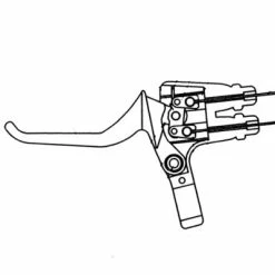 TY Brake Poignée Vélo Droite Avec Commande Pour Frein Avant Et Arrière -Frein de vélo Soldes poignee velo droite avec commande pour frein avant et arriere full 4