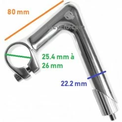 Potence Plongeur BLB Pour Vélo Vintage Retro Quill -Frein de vélo Soldes potence plongeur blb pour velo vintage retro quill full 4