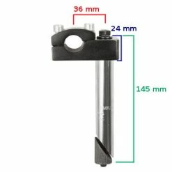 Potence Plongeur Pour Vélo BMX ZOOM -Frein de vélo Soldes potence plongeur pour velo bmx zoom full 3