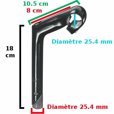 Ergotec-Humpert Potence Plongeur Vintage Tube 25.4 Vélo Vintage Eagle Ergotec 4 Ergotec-Humpert Potence Plongeur Vintage Tube 25.4 Vélo Vintage Eagle Ergotec – Image 2