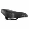 Selle De Vélo Homme Confortable Noire Roomy - Selle Royal -Frein de vélo Soldes selle de velo homme confortable noire roomy selle royal full