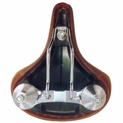 VELO Selle De Vélo Rétro Cruiser Grand Confort Marron -Frein de vélo Soldes selle de velo retro cruiser grand confort marron full 3