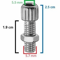 Point Vis De Réglage De Cable De Frein De Vélo -Frein de vélo Soldes vis de reglage de cable de frein de velo full 4